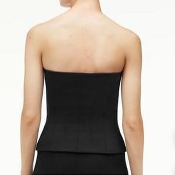 ZARA| NARCISO RODRIQUEZ WOOL BUSTIER - Picture 4 of 10